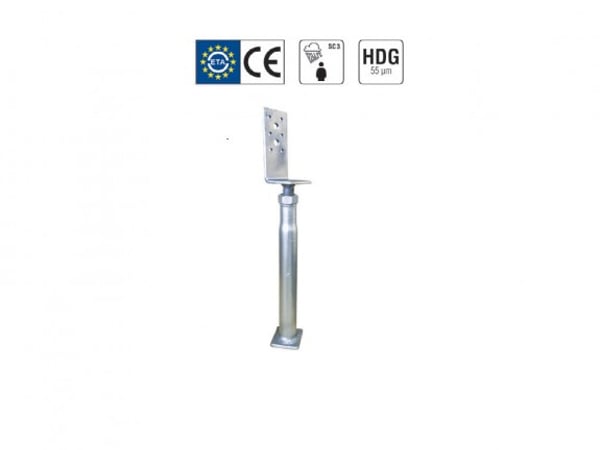 Adjustable L-Type Post Supports