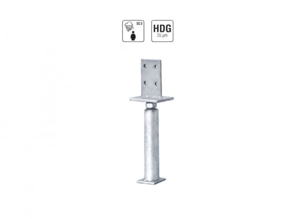Adjustable T-Type Post Support