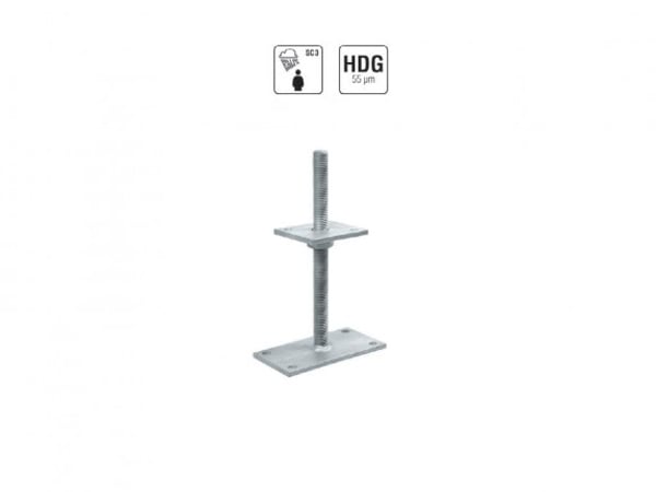 Adjustable Threaded Post Supports