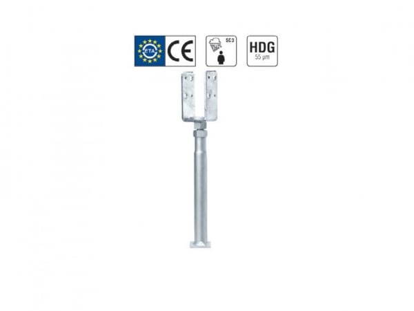 Adjustable Y-Type Post Supports