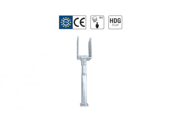 Adjustable Y-Type Post Supports