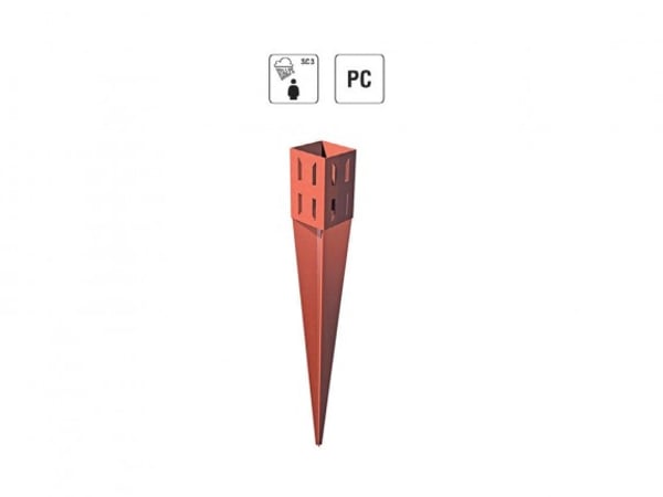 Pole Anchors Wedge Grip