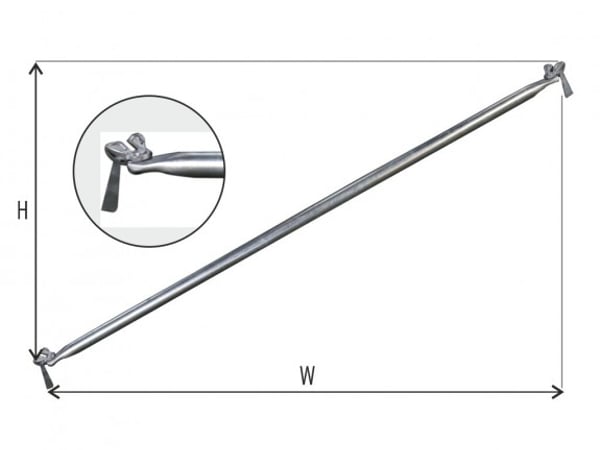 Ringlock Diagonal Brace