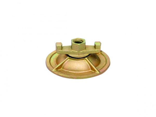 Gelenk-Flügelmutter mit Kombiplatte 100 mm, gegossen