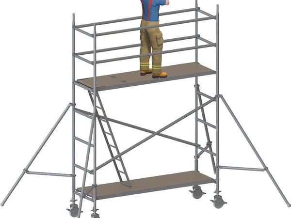 RALUTECH Rolling Tower 75 × 250 cm, R-311002