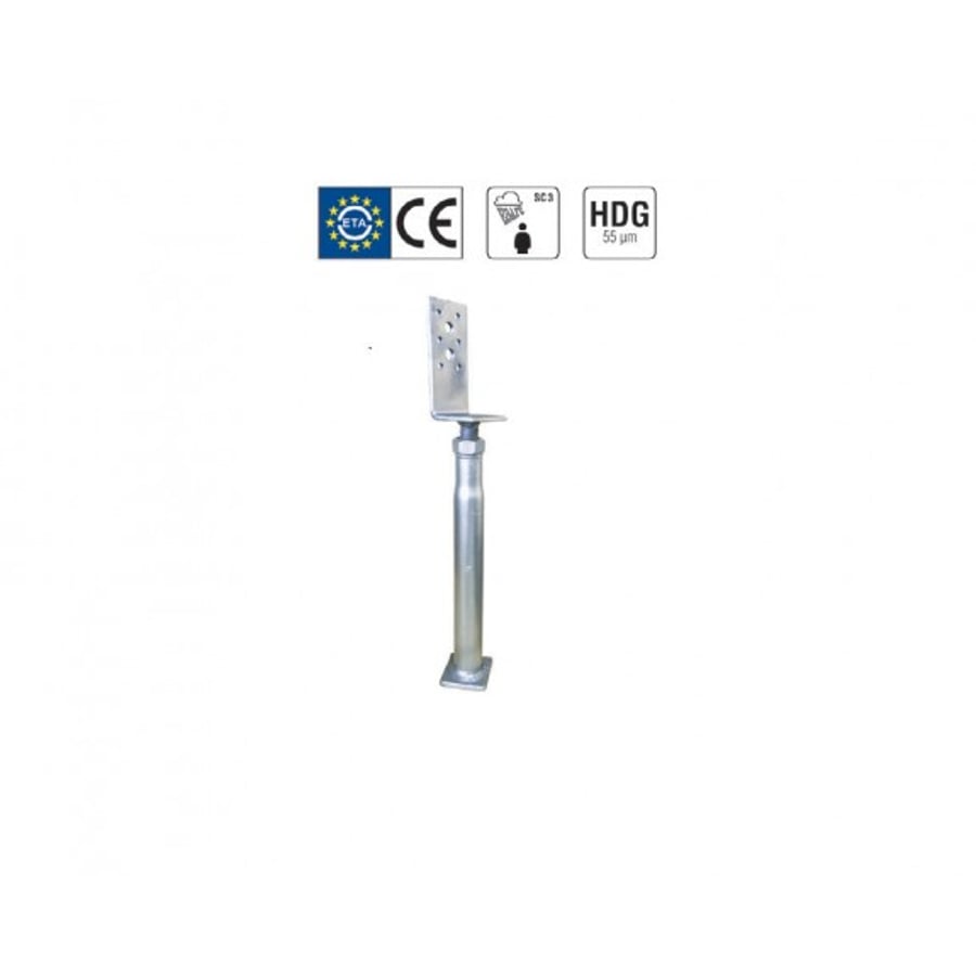 Adjustable L-Type Post Supports