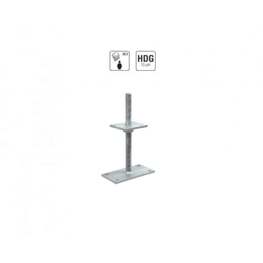 Adjustable Threaded Post Supports
