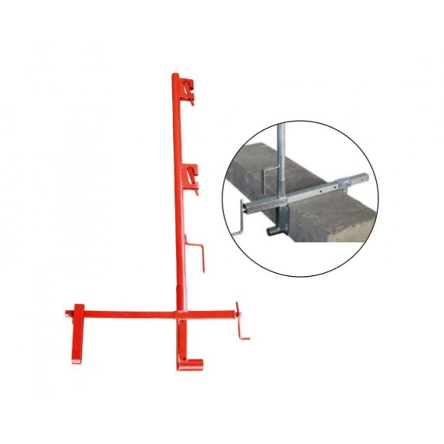 Combination Railing Post - Tubes & Planks
