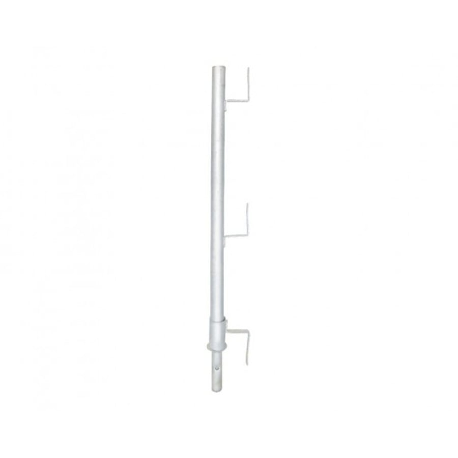 Leuning voor planken, 3 haken