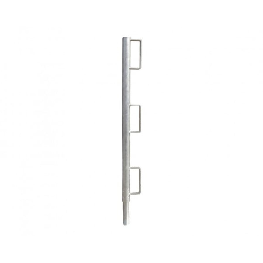 Inserted Railing Post - Planks