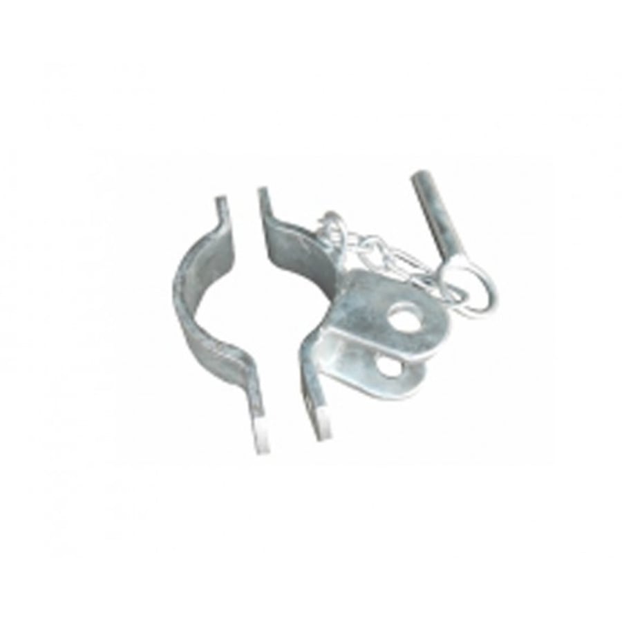 POST CLAMP WITH 2 TABS AND CHAIN