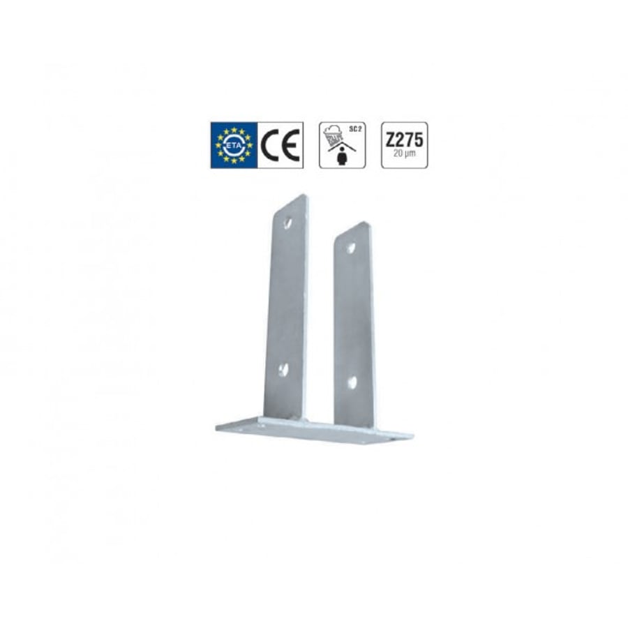 U-Type Post Supports with Base Plate