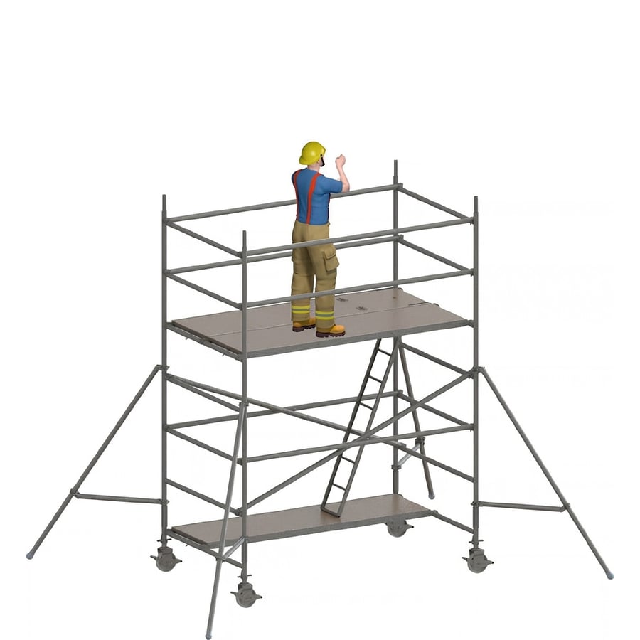 RALUTECH Rolling Tower 150 × 250 cm, R-312002